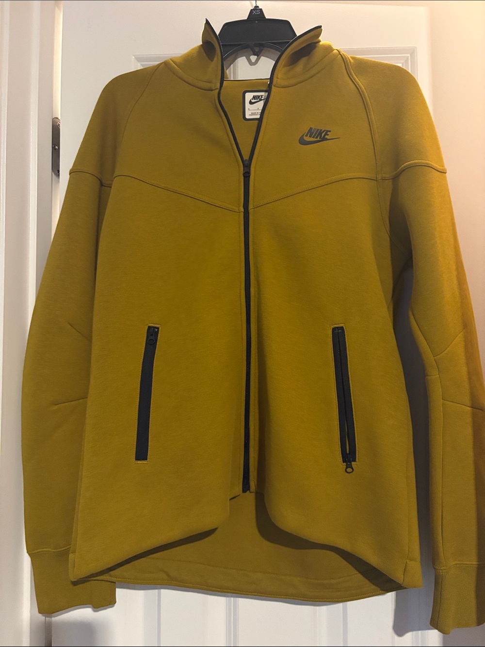 Nike tech Olive Green Full-Zip Hoodie